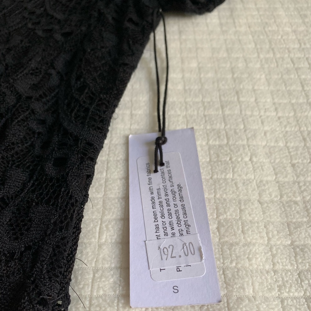 NWT Velvet by G&S black lace dress - Picture 8 of 14